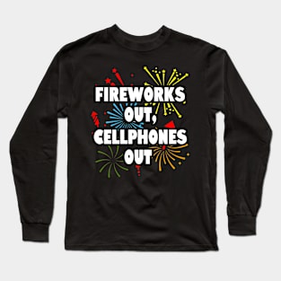 New Year 2024 4th Of July BBQ Independence Day Holiday Celebration Long Sleeve T-Shirt